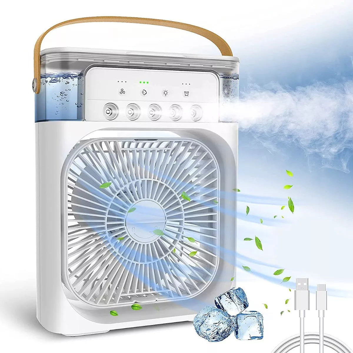 Ventilador portatil refrigeración