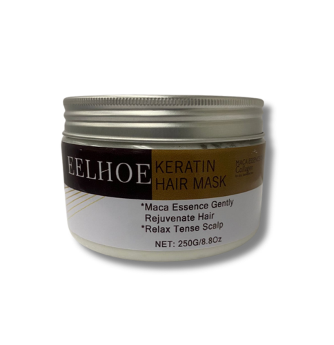 Mascarilla Capilar de Queratina - Hidratación y Reparación Intensa