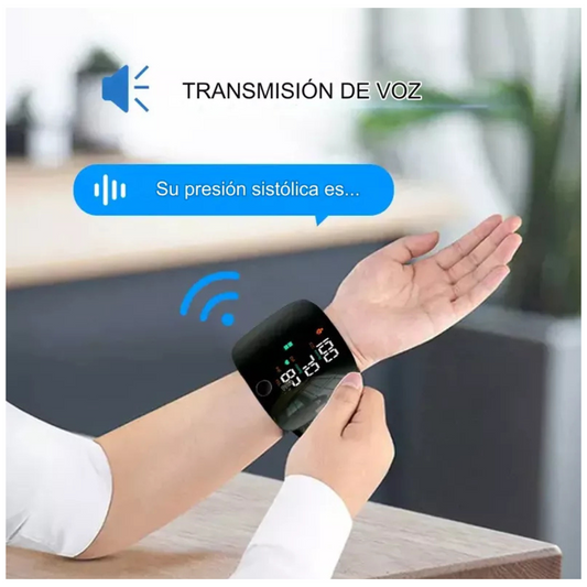 Tensiómetro de Muñeca Digital - Medición Rápida y Precisa de Presión Arterial