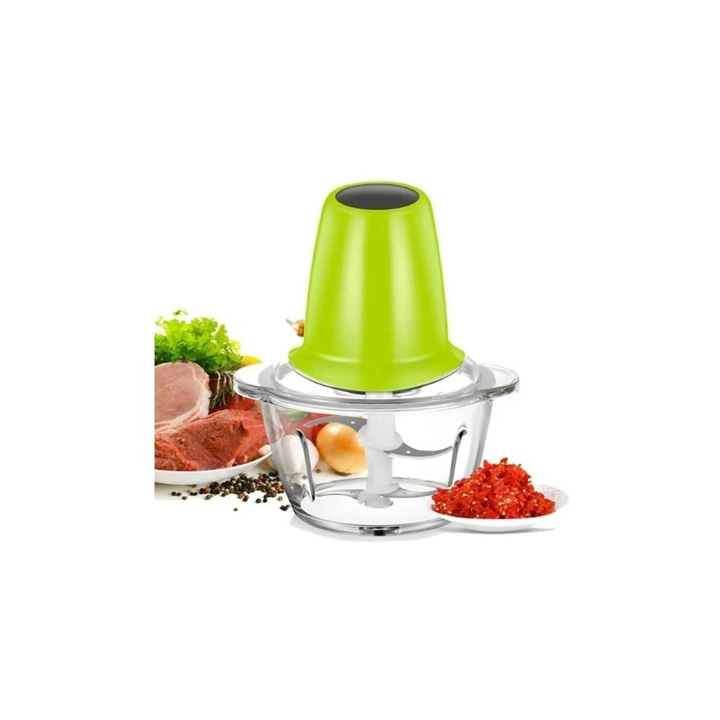 Picadora Eléctrica Multifunción – Potencia y comodidad en tu cocina