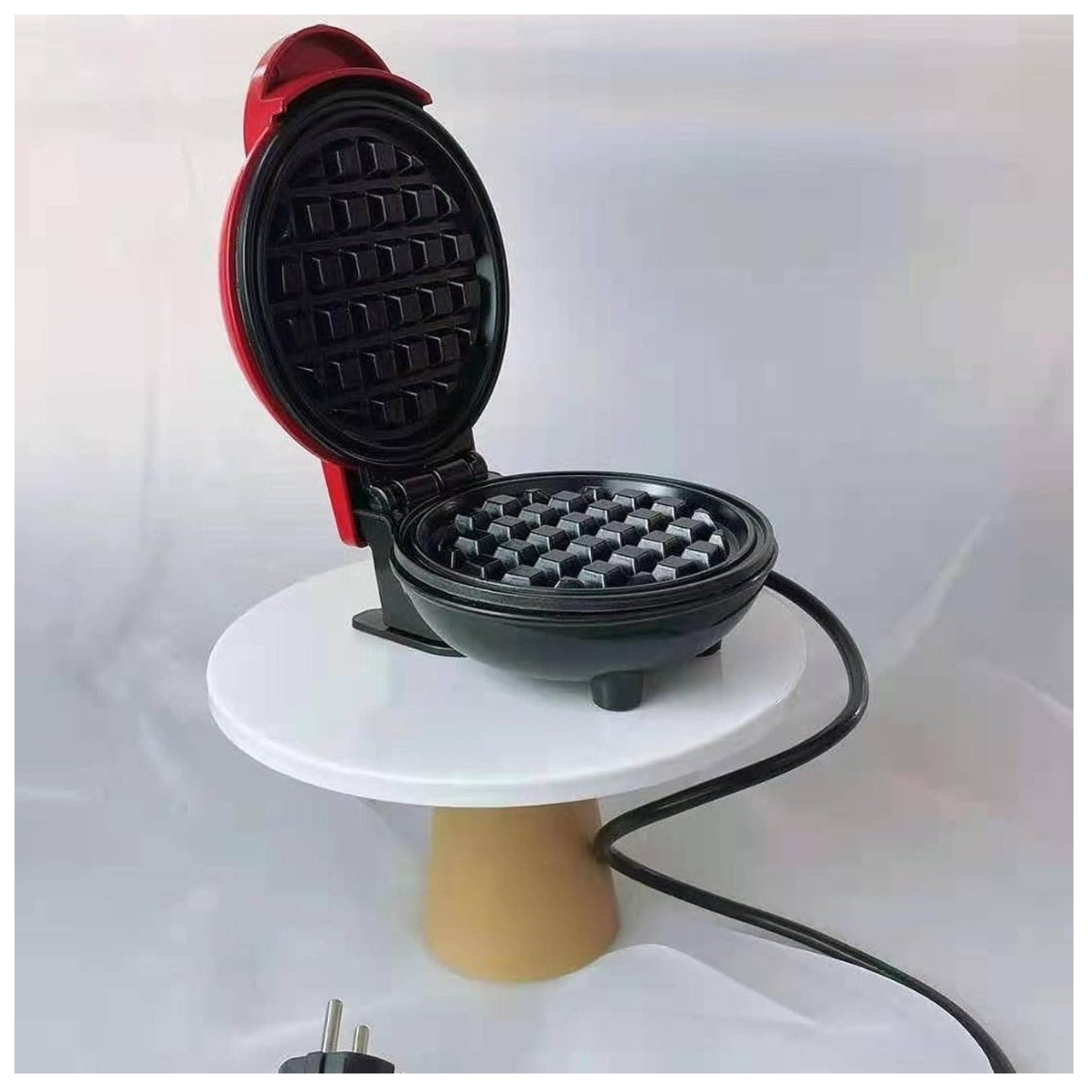 Wafflera Eléctrica Portátil Forma Clásica - Deliciosos Waffles en Cualquier Momento
