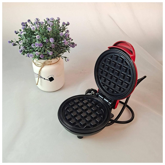Wafflera Eléctrica Portátil Forma Clásica - Deliciosos Waffles en Cualquier Momento
