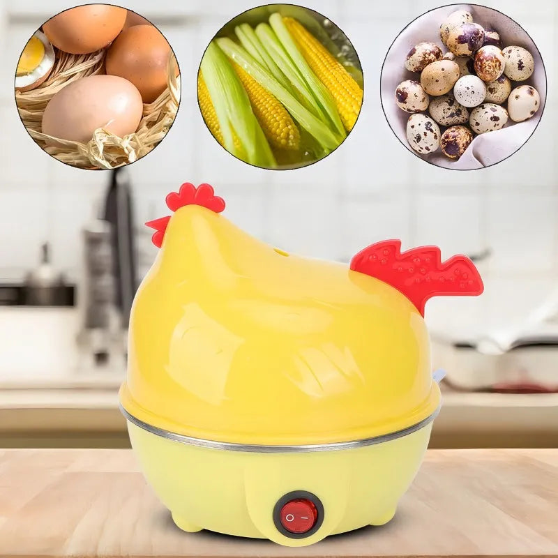 Hervidor Rápido de Huevos Porta Huevos Amarillo – Cocina Fácil y Segura