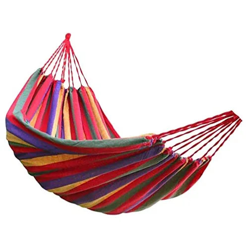 Hamaca de Algodón 2 Plaza - Relájate y Disfruta de la Naturaleza con Estilo