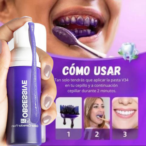 Pasta dental blanqueadora Obsessive