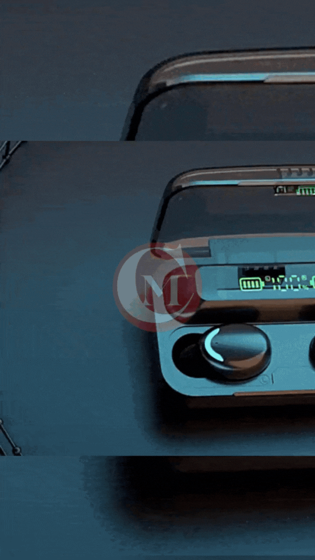 Audífonos Inalámbricos M10 TWS con Luces LED y Power Bank