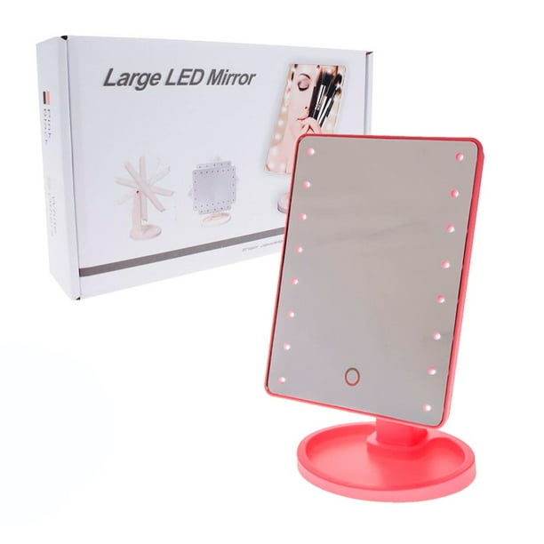 Espejo de Maquillaje con 22 LED - Ilumina tu Belleza con Estilo y Precisión