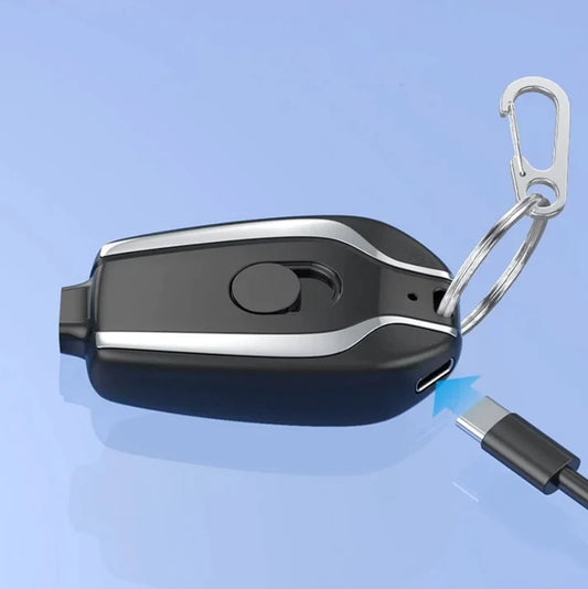 Cargador Portátil BatterKey™ - Ultra Rápido y Compacto (Para iPhone y Android)