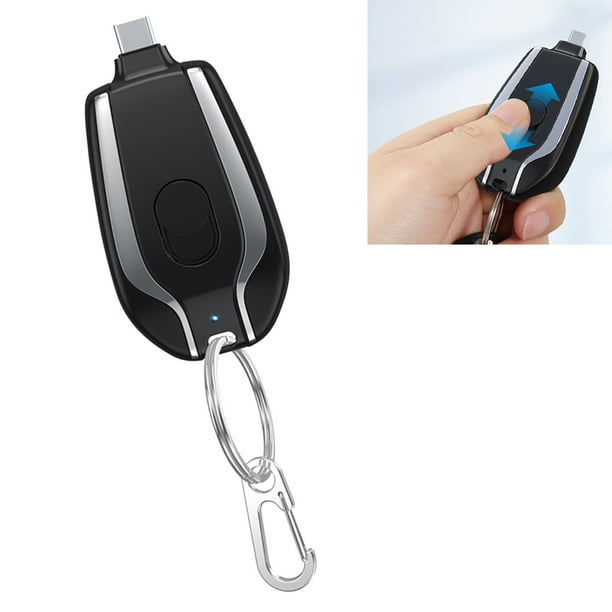 Cargador Portátil BatterKey™ - Ultra Rápido y Compacto (Para iPhone y Android)