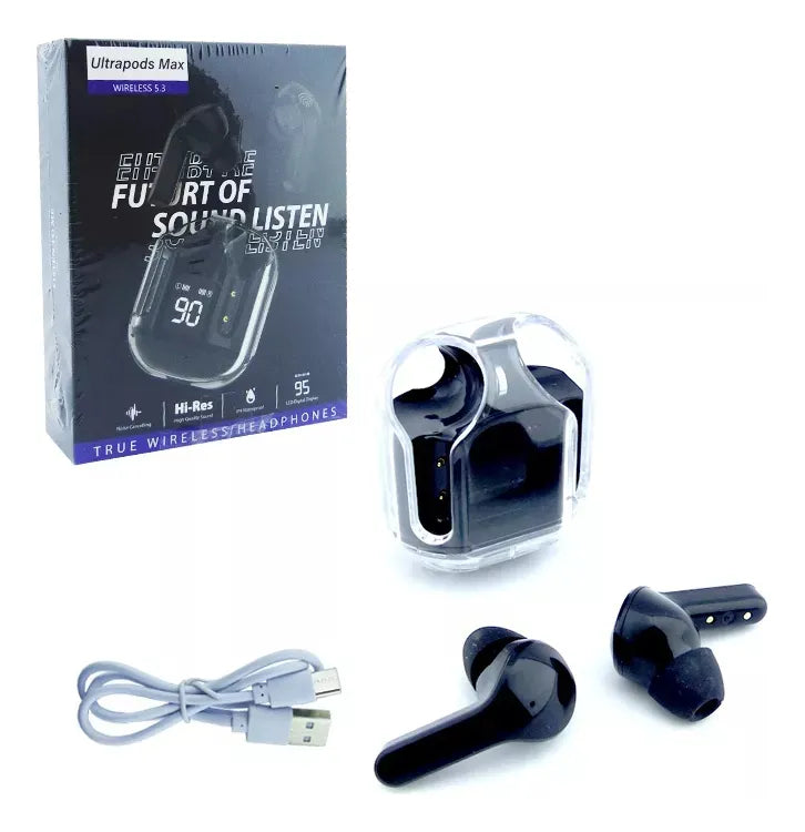 Audífonos Inalámbricos Ultrapods Max – Sonido Premium y Bajos Potentes