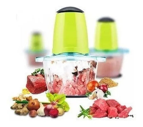 Picadora Eléctrica Multifunción – Potencia y comodidad en tu cocina