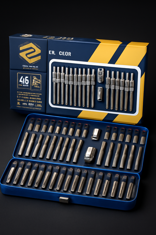 Set 40pc Brocas Torx para Tornillos Hex Bit 1/2'' 3/8'' – Herramientas para Coche y Reparaciones